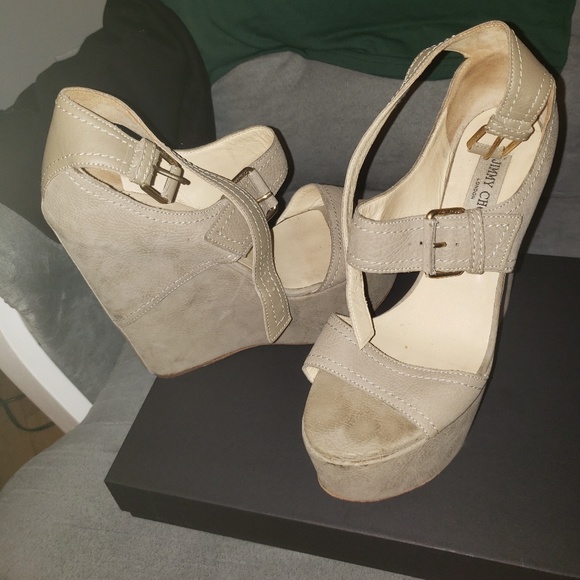 Jimmy choo platform wedge - Picture 1 of 5